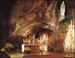 Cave at Lourdes